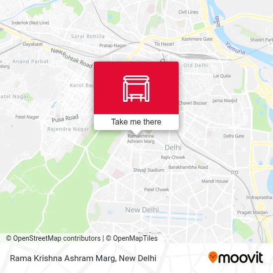 Rama Krishna Ashram Marg map