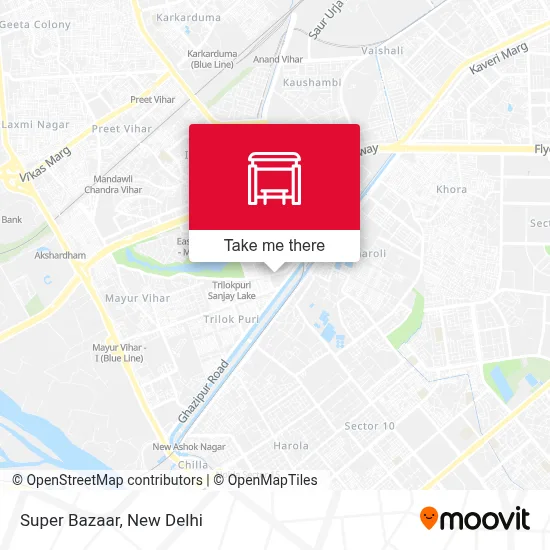 Super Bazar map