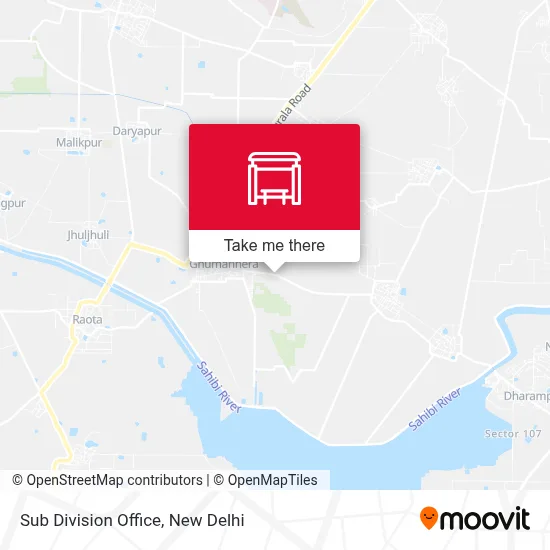 Sub Division Office map