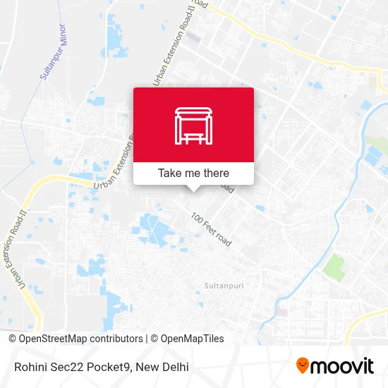 Rohini Sec22 Pocket9 map