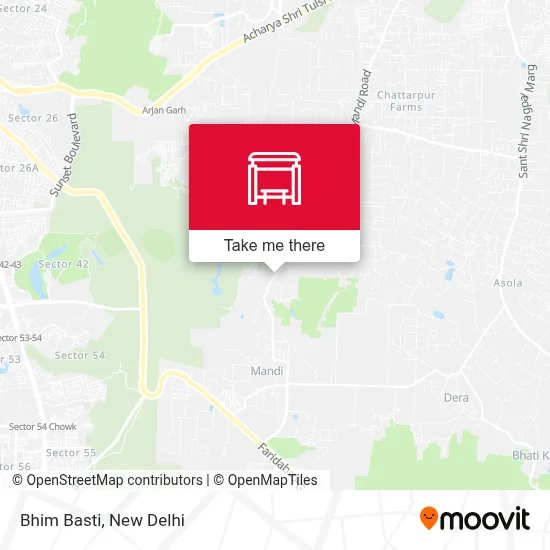 Bhim Basti map