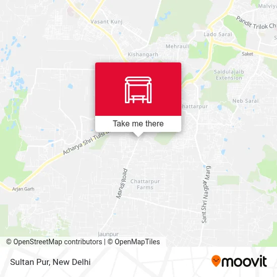 Sultan Pur map
