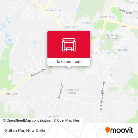 Sultan Pur map
