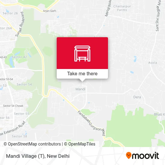 Mandi Village (T) map