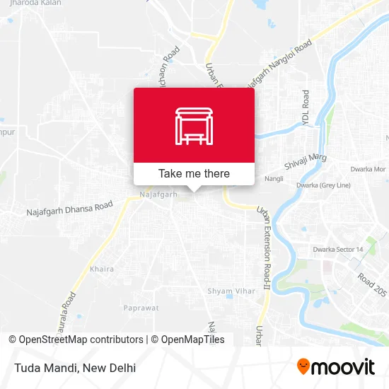 Tuda Mandi map