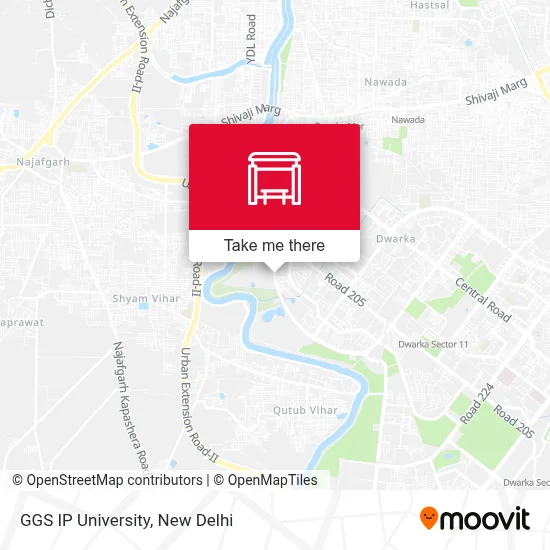 GGS IP University map