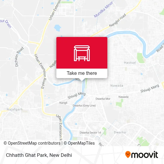 Chhatth Ghat Park map