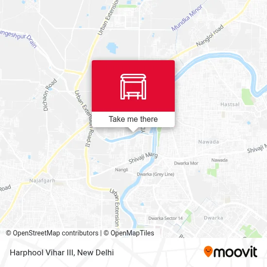Harphool Vihar III map