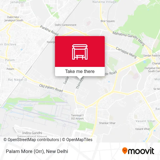 Palam More (Orr) map