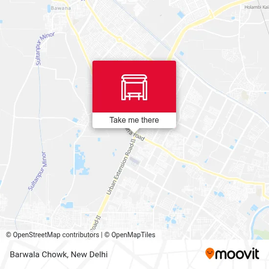 Barwala Chowk map