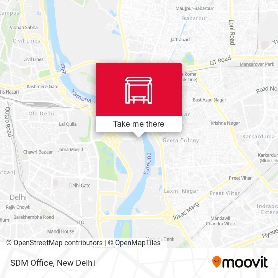 SDM Office map