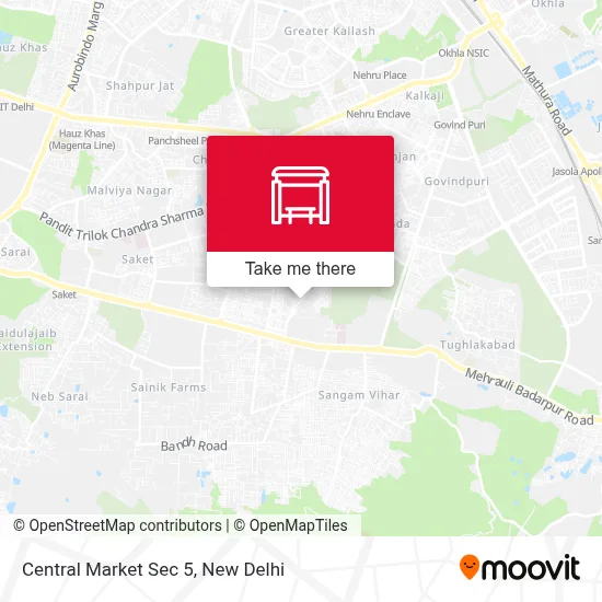 Central Market Sec 5 map