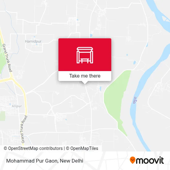 Mohammad Pur Gaon map