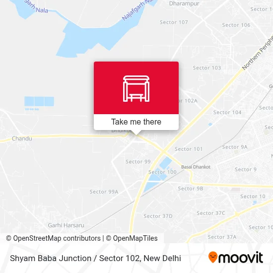 Shyam Baba Chowk / Sector 102 map
