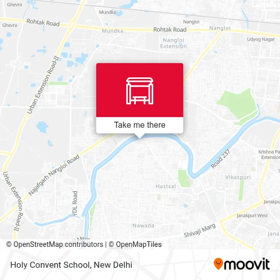 Holy Convent School map