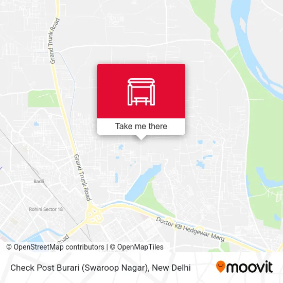Check Post Burari (Swaroop Nagar) map