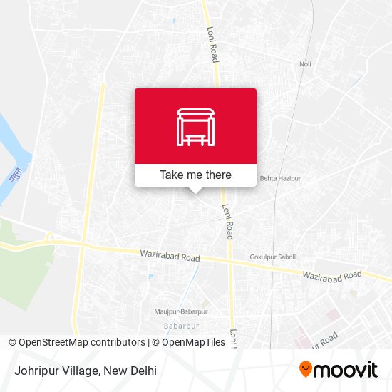 Johripur Village map