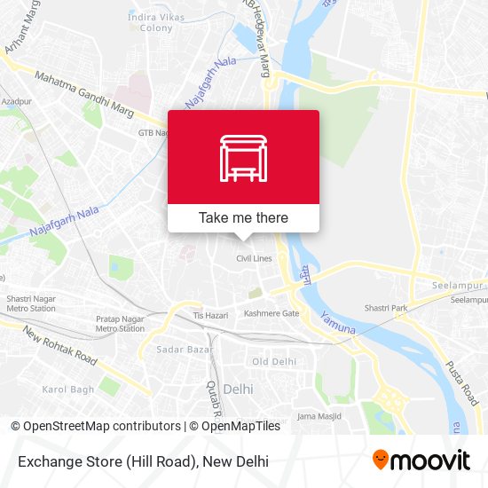 Exchange Store (Hill Road) map