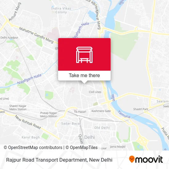 Rajpur Road Transport Department map