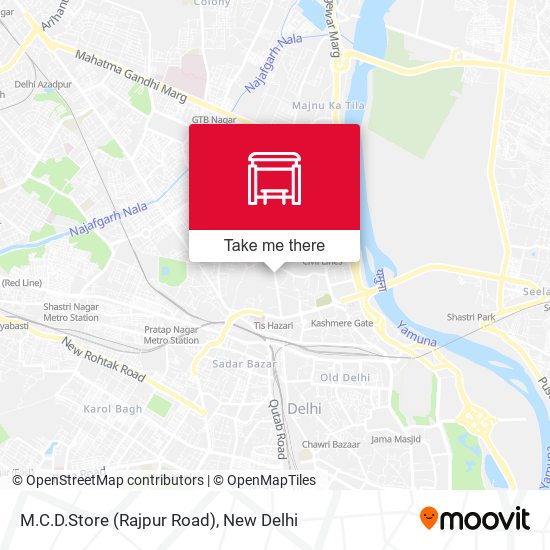 M.C.D.Store (Rajpur Road) map
