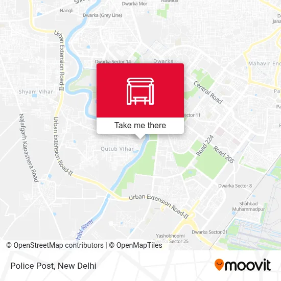 Police Post map