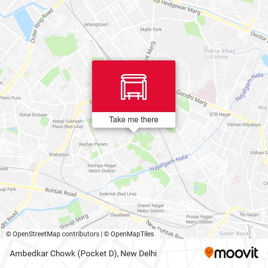 Ambedkar Chowk (Pocket D) map