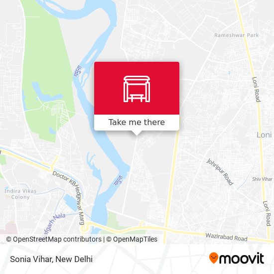 Sonia Vihar map