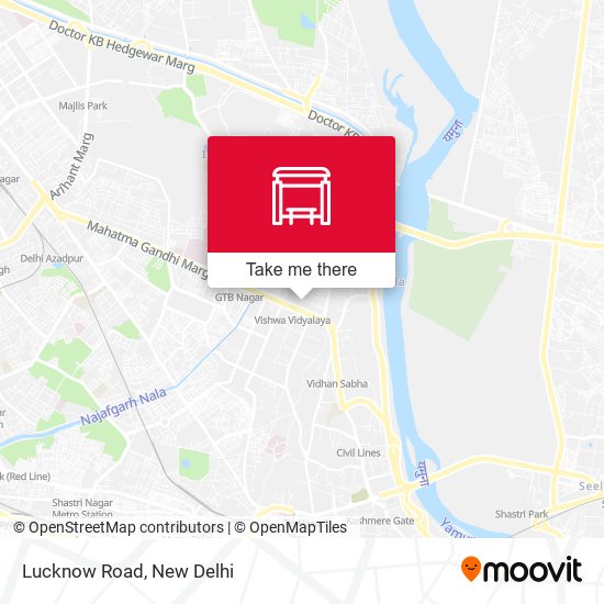 Lucknow Road map