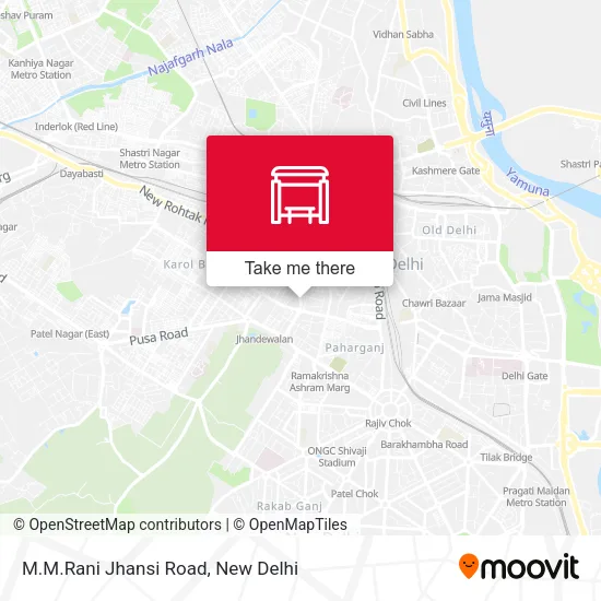 M.M.Rani Jhansi Road map