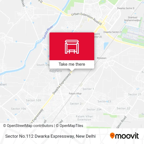 Sector No.112 Dwarka Expressway map