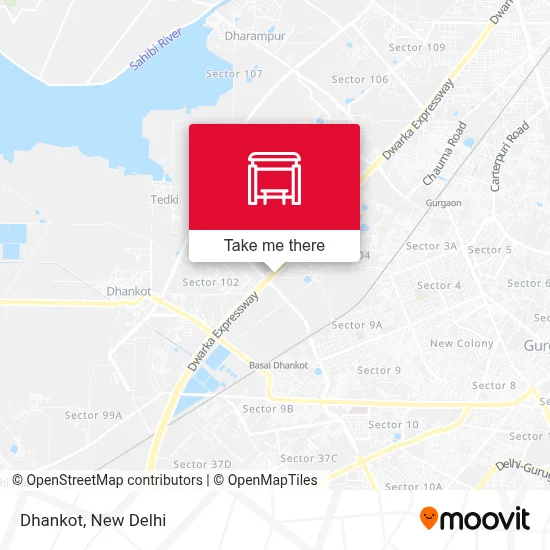Dhankot map