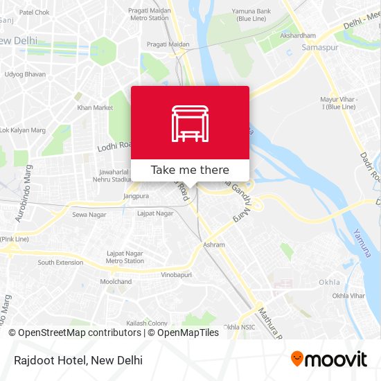 Rajdoot Hotel map