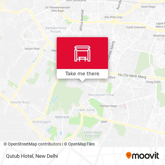 Qutub Hotel map