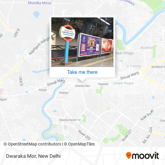 Dwaraka Mor map