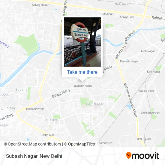 Subash Nagar map