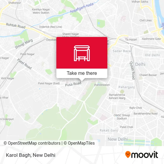 Karol Bagh map