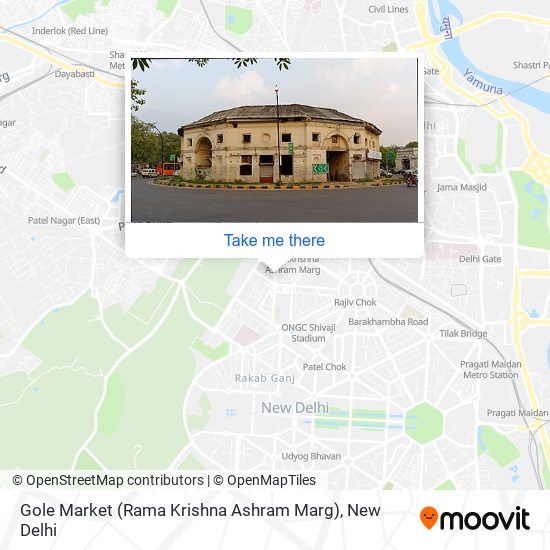 Gole Market (Rama Krishna Ashram Marg) map