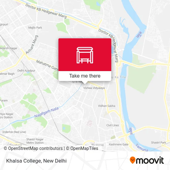 Khalsa College map