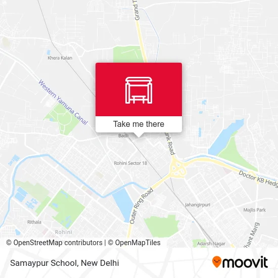 Samaypur School map
