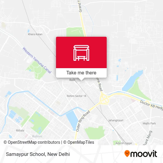 Samaypur School map
