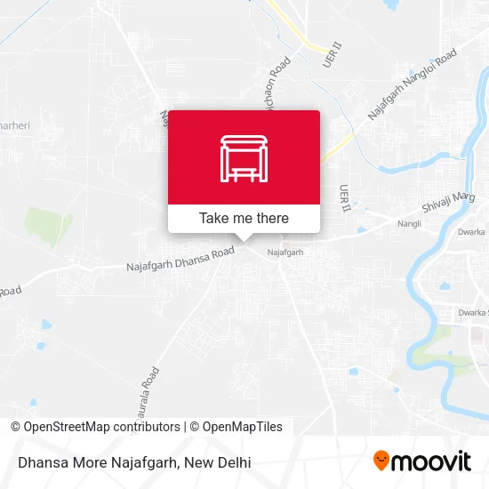 Dhansa More Najafgarh map
