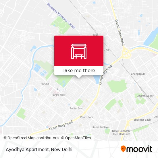 Ayodhya Apartment map