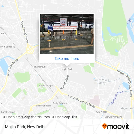 Majlis Park map