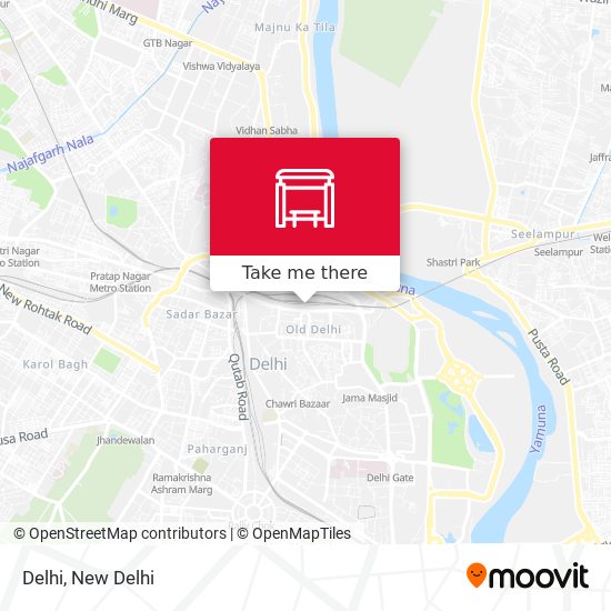 Delhi map