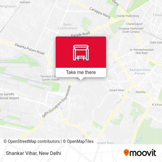 Shankar Vihar map