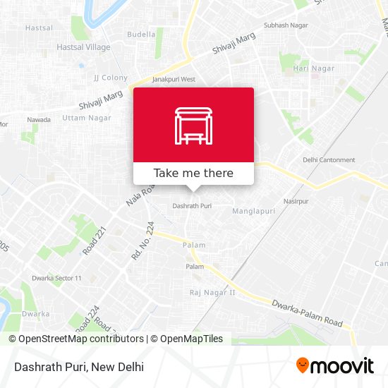 Dashrath Puri Metro Station Map How To Get To Dashrath Puri In Delhi By Bus Or Metro?