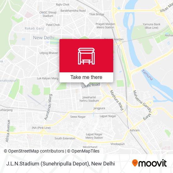 J.L.N.Stadium (Sunehripulla Depot) map