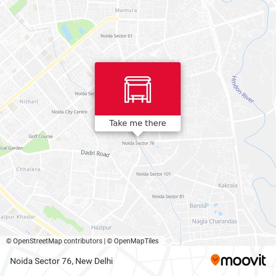 Noida Sector 76 map