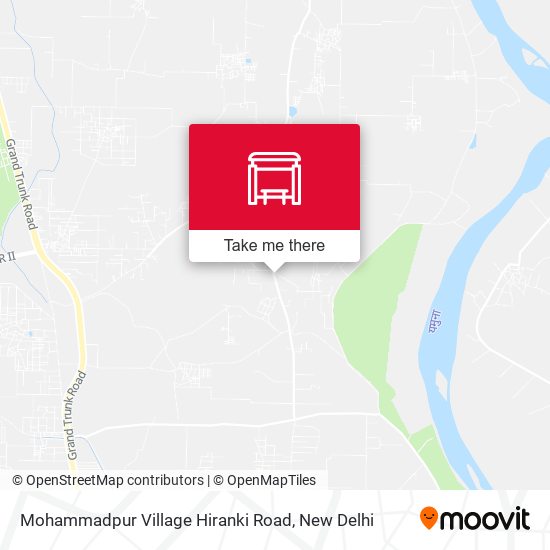 Mohammadpur Village Hiranki Road map