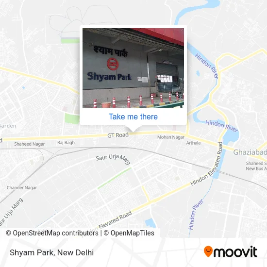 Shyam Park map